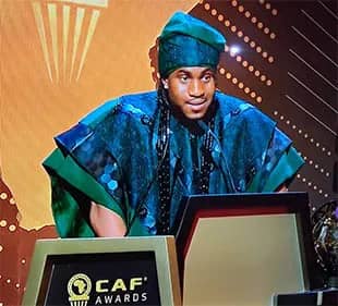 2024 CAF Awards: Lookman Crowned King as Gusau Dedicates Falcons’ Win to Oluremi Tinubu